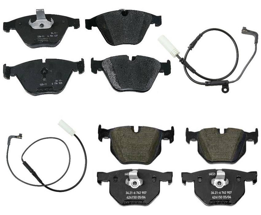 BMW Disc Brakes Kit - Pads Front and Rear